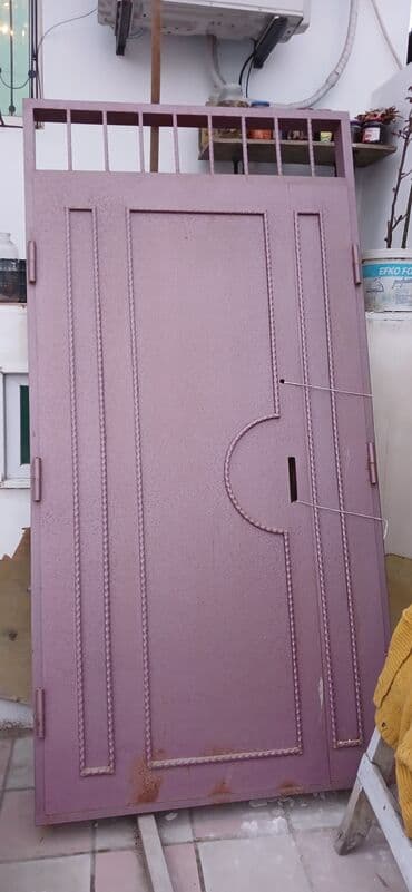 dəmir qapılar işlənmiş: Новый Входная дверь С рамой, Без гарантии, Самовывоз — 1