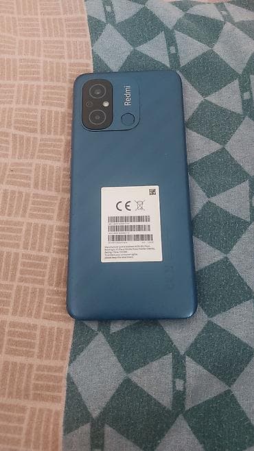 Redmi 12C, 64 ГБ, цвет - Голубой, Отпечаток пальца at lalafo.az Redmi 12C, 64 ГБ, цвет - Голубой, Отпечаток пальца