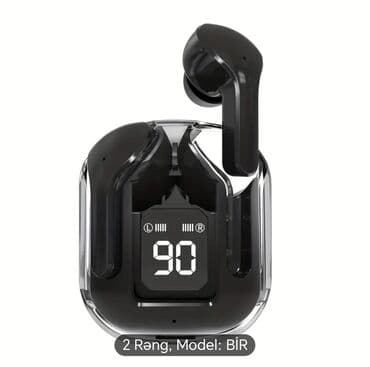 type c qulaqlıq: Новый Беспроводные (Bluetooth) Наушники, цвет - Белый — 3