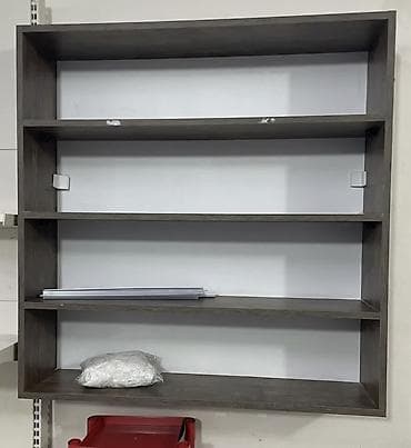 kitab dolablari: 1 ədədi 90 manat Mağaza/Ofis üçün vitrin rəf dəstləri - Material — 2