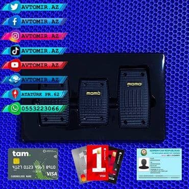 07 salonu: Momo Pedal 🚙🚒 Ünvana və Bölgələrə ödənişli çatdırılma 💳BIRKART — 1