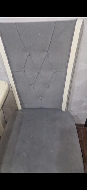 usdular: Açılmayan, Dördbucaq masa, 6 stul — 5