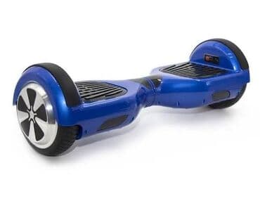 samakatlar elektiriksiz mingecevir ucuz: Mavi rəngli elektrikli hoverboard (özünü tarazlayan skuter) Cəmi 4 — 3