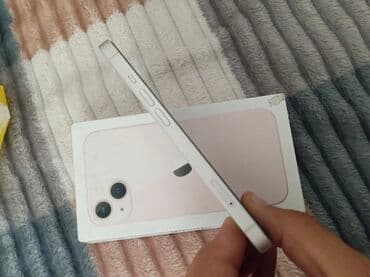 iphone 11 yigilma: IPhone 13, 128 GB, Ağ, Simsiz şarj, Zəmanət, Face ID — 2