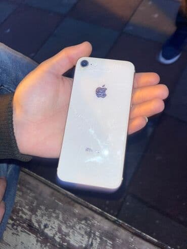 IPhone 8, 64 GB, Ağ, Qırıq lalafo.az -da IPhone 8, 64 GB, Ağ, Qırıq