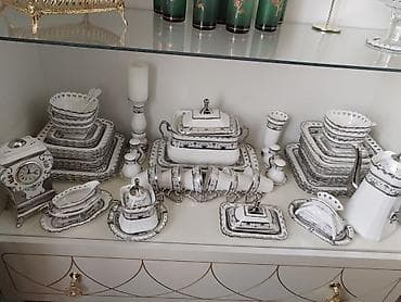 cay servisi: Nahar dəsti, rəng - Ağ, Farfor, 6 nəfərlik — 2