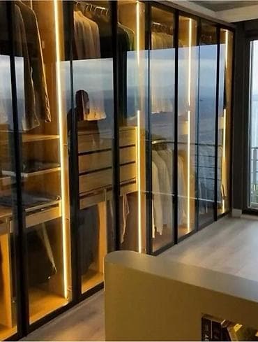 isvanerler: Yeni, Açılan, 4 qapılı Düz dolab, Qarderob, paltar dolabı, Azərbaycan — 2