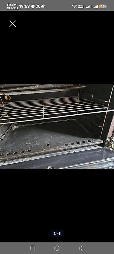 Plitələr və bişirmə panelləri: Qaz plitəsi Ayrıca dayanan, 4 gözlü, İşlənmiş — 6
