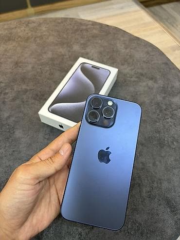 iphone 15 pro irsad: IPhone 15 Pro Max, 256 GB, Blue Titanium — 1