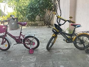velosiped kreditle: Uşaq velosipedləri – 2 ədəd 1) Qız uşağı üçün pink rəngli model - — 5