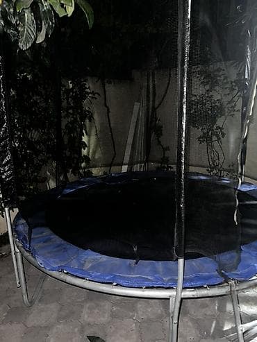 Bağ/balkon üçün dairəvi batut - Ölçü: təxmini 8–10 fut diametr — 3