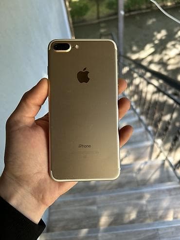 16 pro 256: IPhone 7 Plus, 128 GB, Qızılı, Barmaq izi — 2