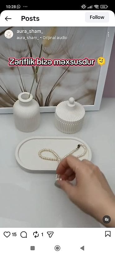 ucuz tekstil: Fiqur, Gips, rəng - Ağ — 6