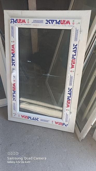 Plastik pəncərə 80x120 qiymeti 75 man