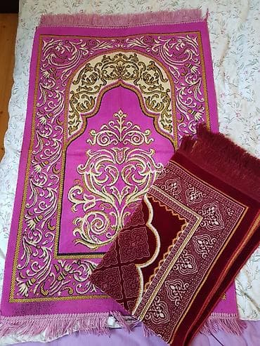 Digər: Əla vəziyyətdə, (namaz xalçaları) Standart namaz xalçası ölçüsü Hər — 1