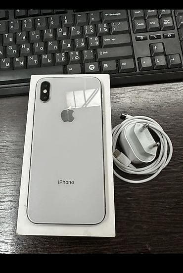 windows telefonlar: IPhone X, 256 GB, Zəmanət, Face ID, Sənədlərlə — 1