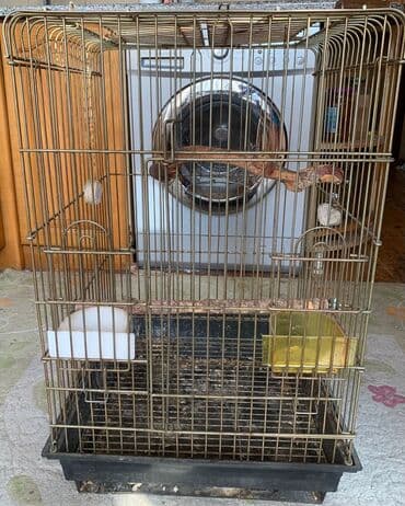 Çaydanlar: Quş qəfəsi - Material: metal karkas, çıxarılan plastik altlıq — 4