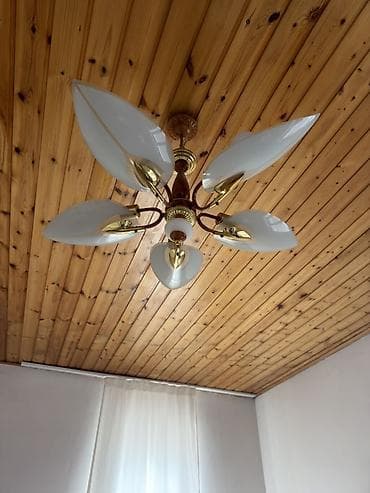 lüstr altlığı: Çılçıraq, 6 lampa, Metal — 1