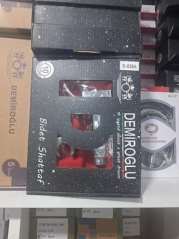 Demiroğlu Bidet Shattaf (model D-038A) - Tualet üçün əl bideti/şattaf