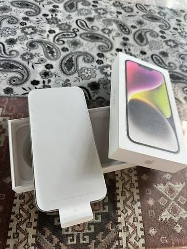 apple qulaqcıq: IPhone 14, 128 GB, Ağ, Face ID — 3