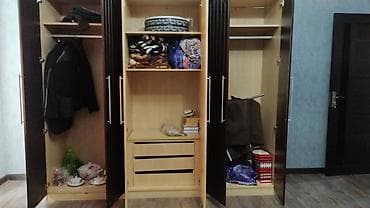 skaflar islenmis: İşlənmiş, 6 qapı, Güzgülü, Qəhvəyi, Taxta, Açılan, Düz dolab — 2