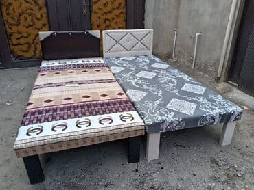 ремонт мебели на дому: Təzə çarpayılar 1 nəfərlik çarpayılar 60manat. 2 nəfərlik taxt — 14