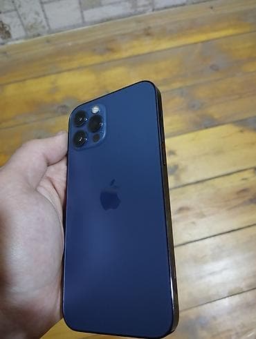 işdenmiş telfonlar: IPhone 12 Pro, 128 GB, Pacific Blue, Face ID — 2