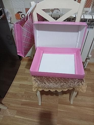 saatlar type 1: Hədiyyə qutusu və paket dəsti - Rəng və dizayn: Çəhrayı rəngli, ağ və — 3