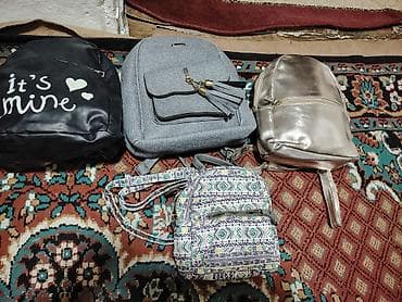 uşaq canta: Qadın üçün kiçik ölçülü çiyin/ryukzak çantaları dəsti her biri 5m - — 1