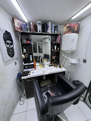 tibbi dolab: Peşəkar bərbər iş yeri – tam təchizatlı iş stansiyası - Geniş, hündür — 2
