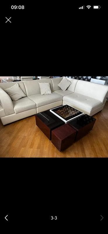 masa: Qonaq masası, İşlənmiş, Açılan, Dördbucaq masa — 7