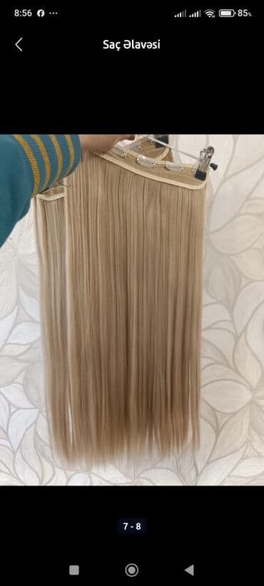 sac rəngi: Taxma saçlar, Süni, İşlənmiş — 2