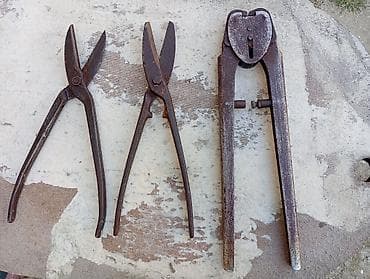 Elektrik əl alətləri: Kolleksiya dəmirçi/metal emal alətləri dəsti Tərkibi: - 2 ədəd böyük — 1