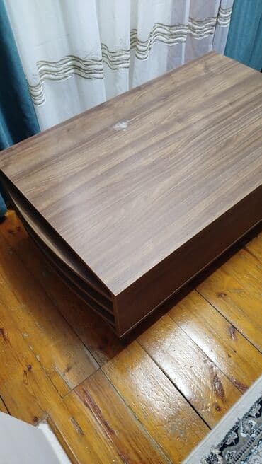 utu masa: Jurnal masası, İşlənmiş, Açılmayan, Laminat, Dördbucaq masa — 3