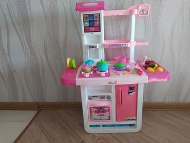 uşaq maqnitofonu: Uşağ mətbəx mebeli meyveleri oyuncaqları ilə birlikdə verilir kranti — 4