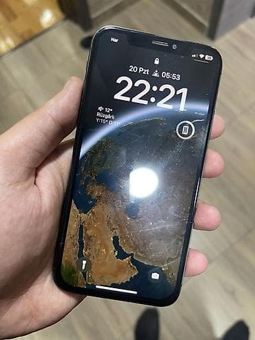 iphone x problemleri: IPhone X, 256 GB, Qara, Face ID — 1