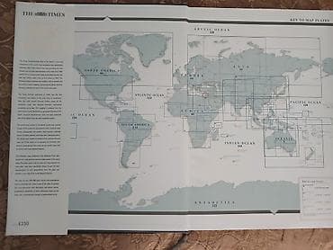“The Times Comprehensive Atlas of the World” – böyük formatlı, sərt — 3
