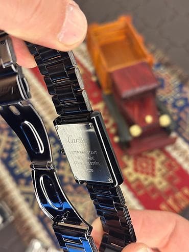Yeni, Qol saatı, Cartier, rəng - Qara — 4