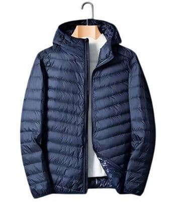 su keçirməyən kişi gödəkçəsi: Papaqlı kişi kurtkası. ✅Qaz lələyi içli başlıqlı kişilər üçün — 2