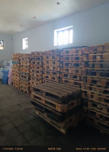 Pallet, 800 х 1200 sm, Ünvandan götürmə, Kredit yoxdur