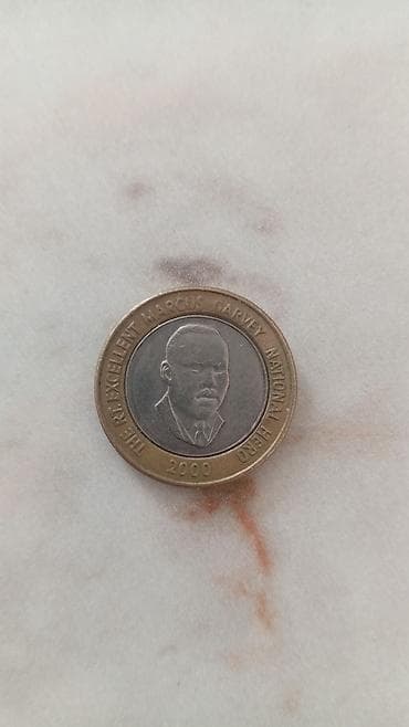 Yamayka 20 dollar sikkəsi - Növ: 20 Jamaican Dollars (JMD) sikkəsi - — 2