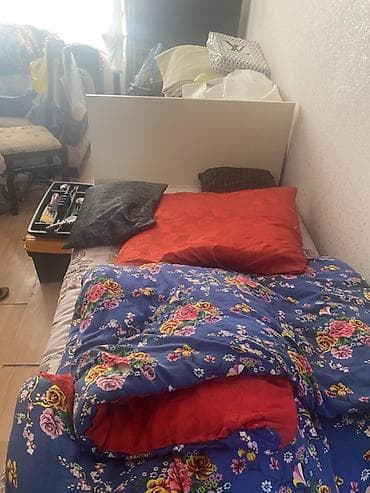 ucuz laminant: İşlənmiş, Təknəfərlik çarpayı, Bazasız, Matras ilə, Siyirməsiz — 2