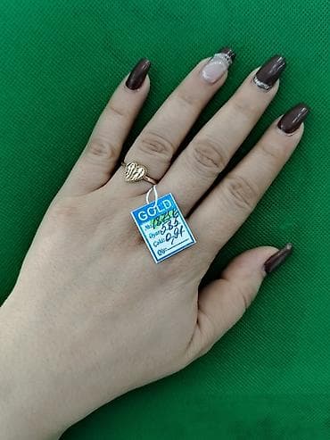 Üzük, Sarı qızıl, 585 Əyar — 4