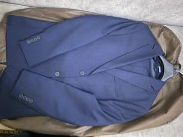 göy rəngli kişi cemperləri: Suvaridən kostum .tezə kimi bir defe geyinilib.Eynine olmur artiq — 2