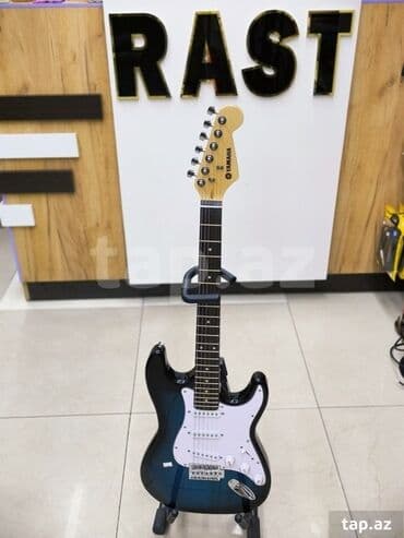 akustik: Elektron gitara, Yamaha, 6 sim, Yeni, Ünvandan götürmə — 1