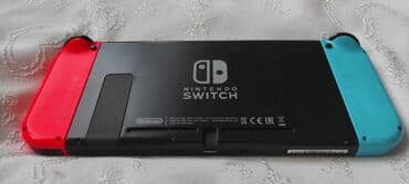 nintendo switch купить: Nintendo Switch (neon mavi/qırmızı Joy‑Con) Prasifka olunmuş Nintendo — 5