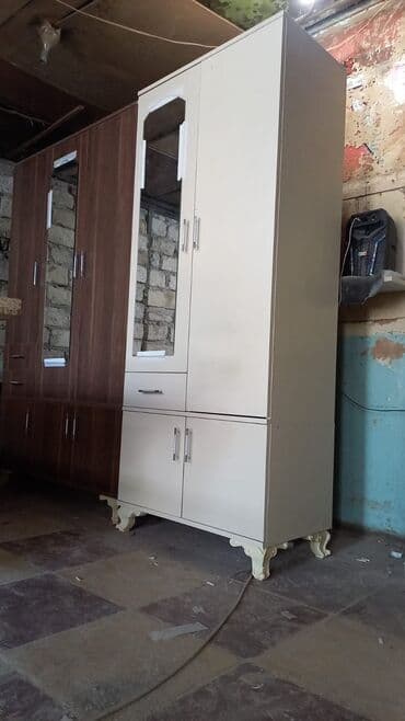 dsp laminat: Yeni, Açılan, 2 qapılı Düz dolab, Dolab-asılqan, Azərbaycan — 1