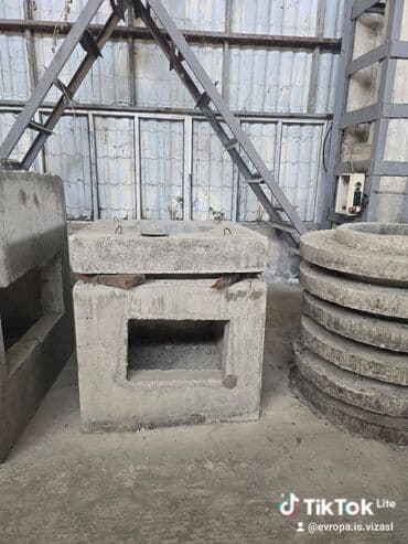 бетонные кольца больших размеров: Dəmir-beton quyu və quyu elementləri Satışı - Kanalizasiya, su və qaz — 55
