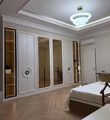 en son model metbex mebelleri: İkinəfərlik çarpayı, Dolab — 1