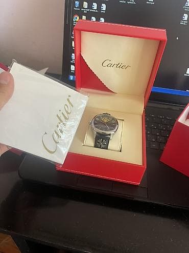 Qol saatı, Cartier, rəng - Qara